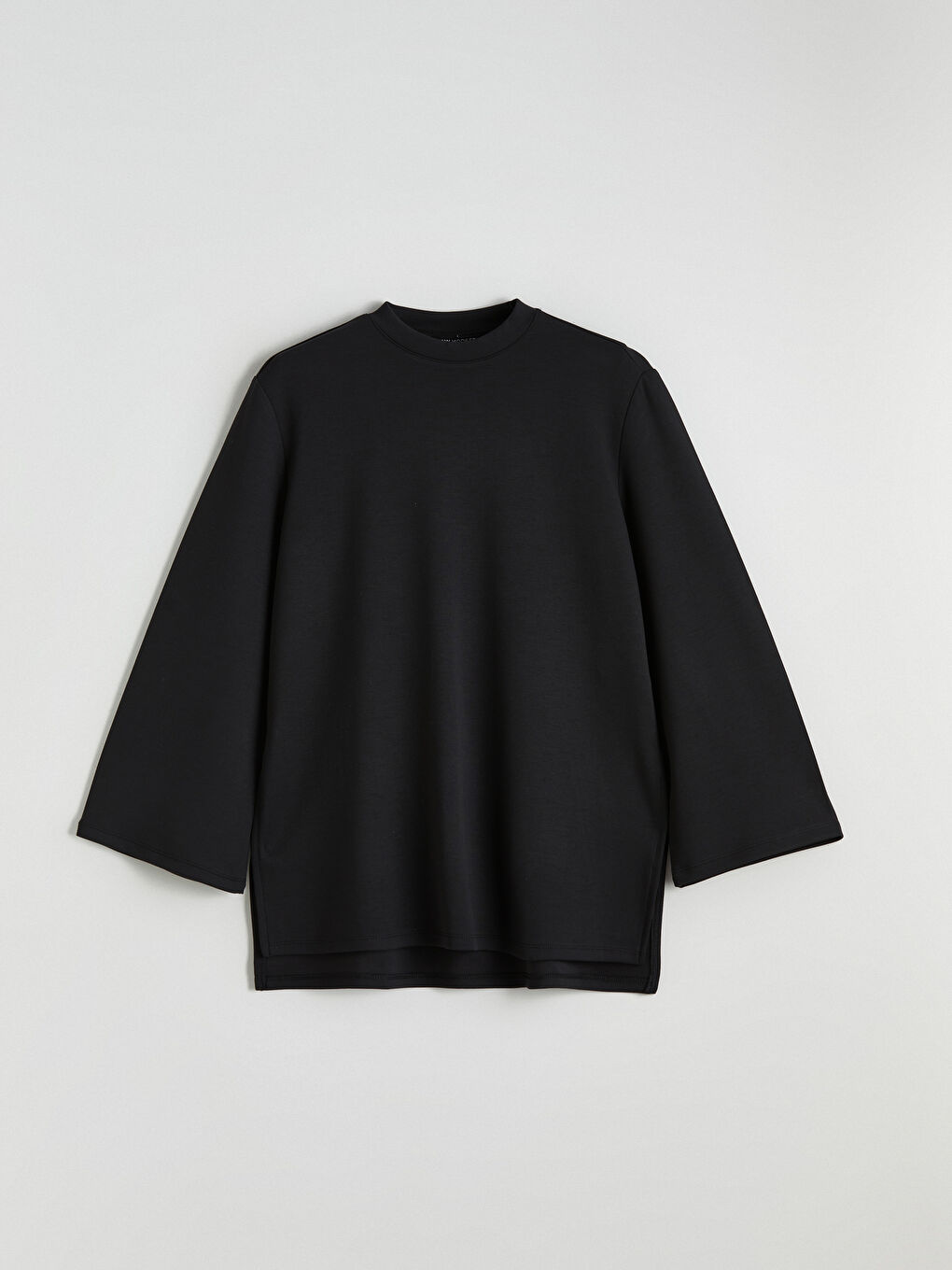 تونیکی سویتشێرتی ئۆڤەرسایز یه‌خه‌ خڕ بۆ ژنان-4