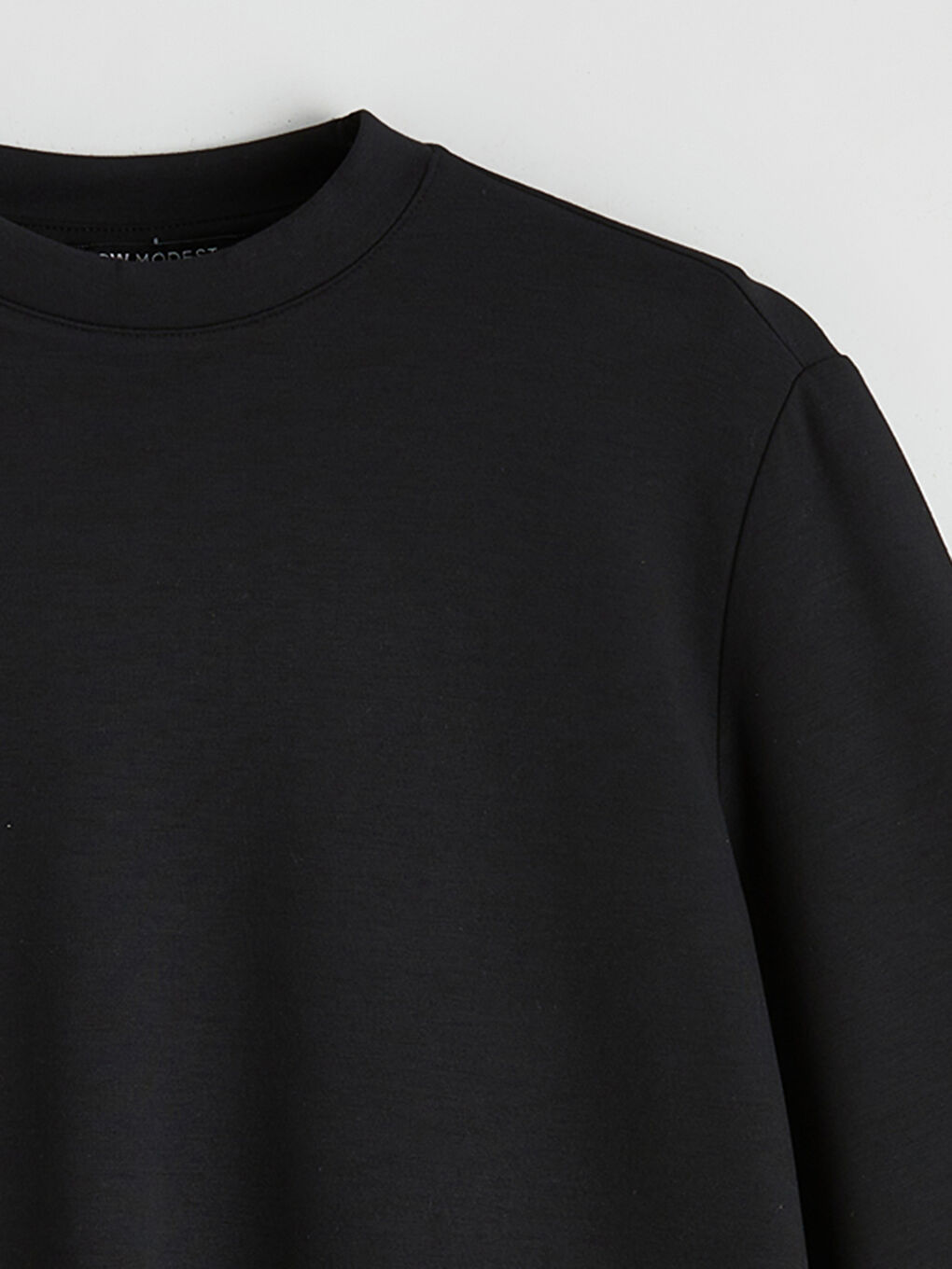 تونیکی سویتشێرتی ئۆڤەرسایز یه‌خه‌ خڕ بۆ ژنان-5