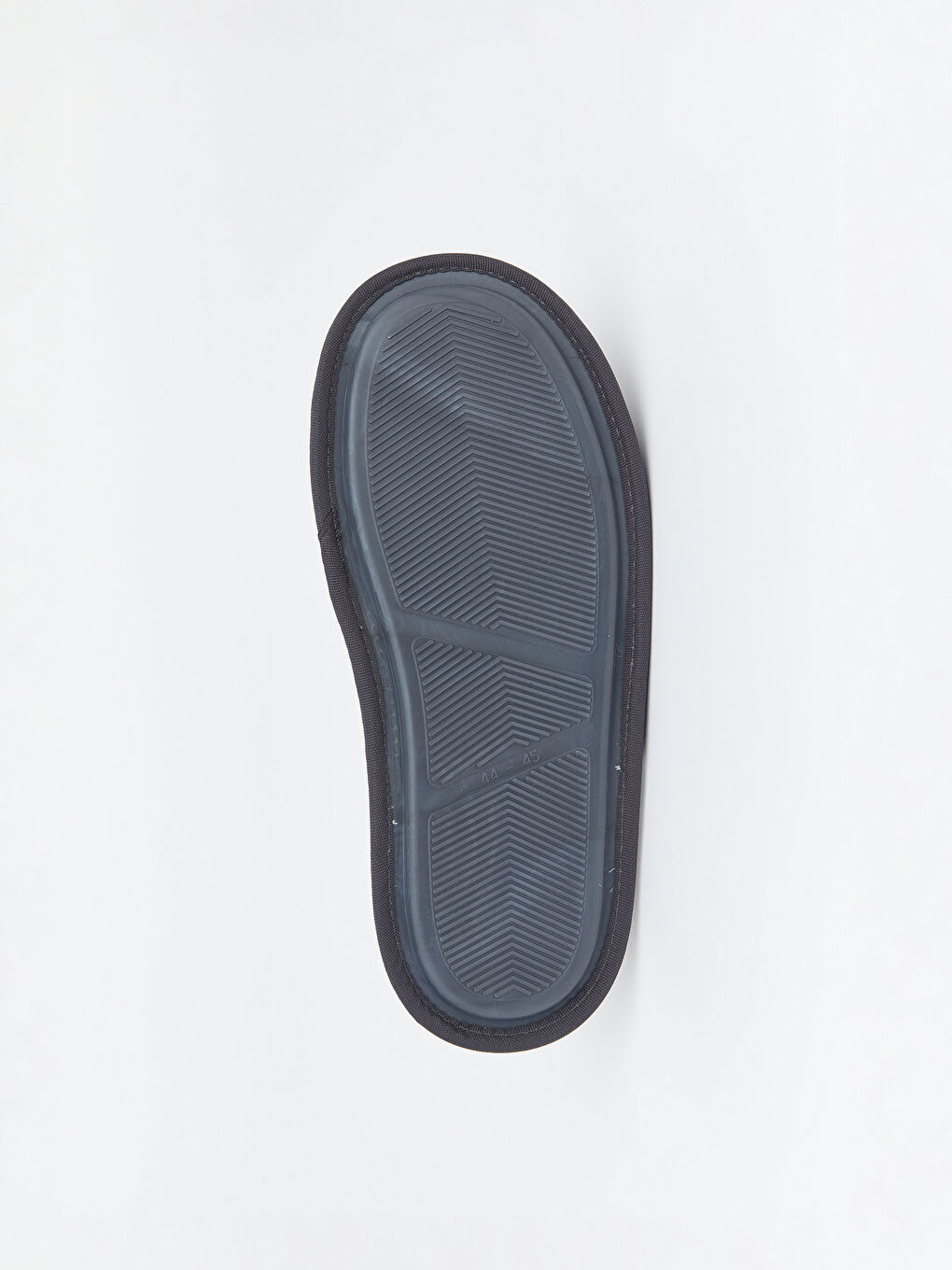 Antrasit Slogan Baskılı Erkek Ev Terliği-3