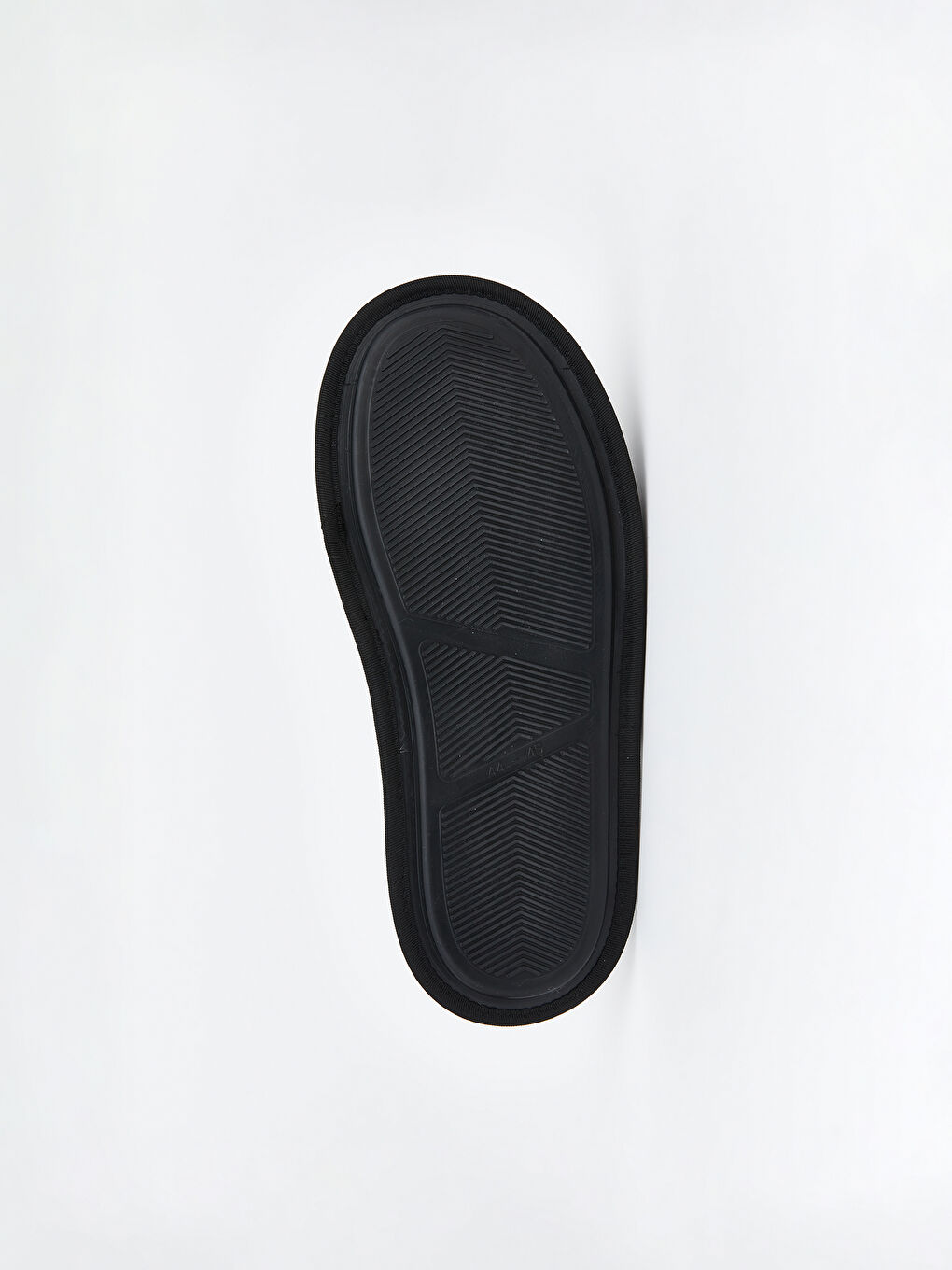 Siyah Yazı Baskılı Erkek Ev Terliği-3