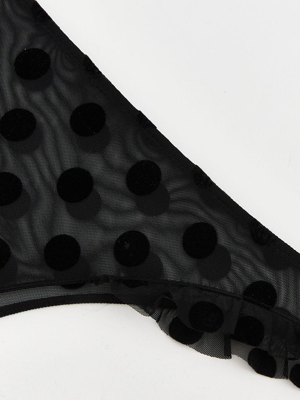 Siyah Puantiyeli Brazilian Külot-2