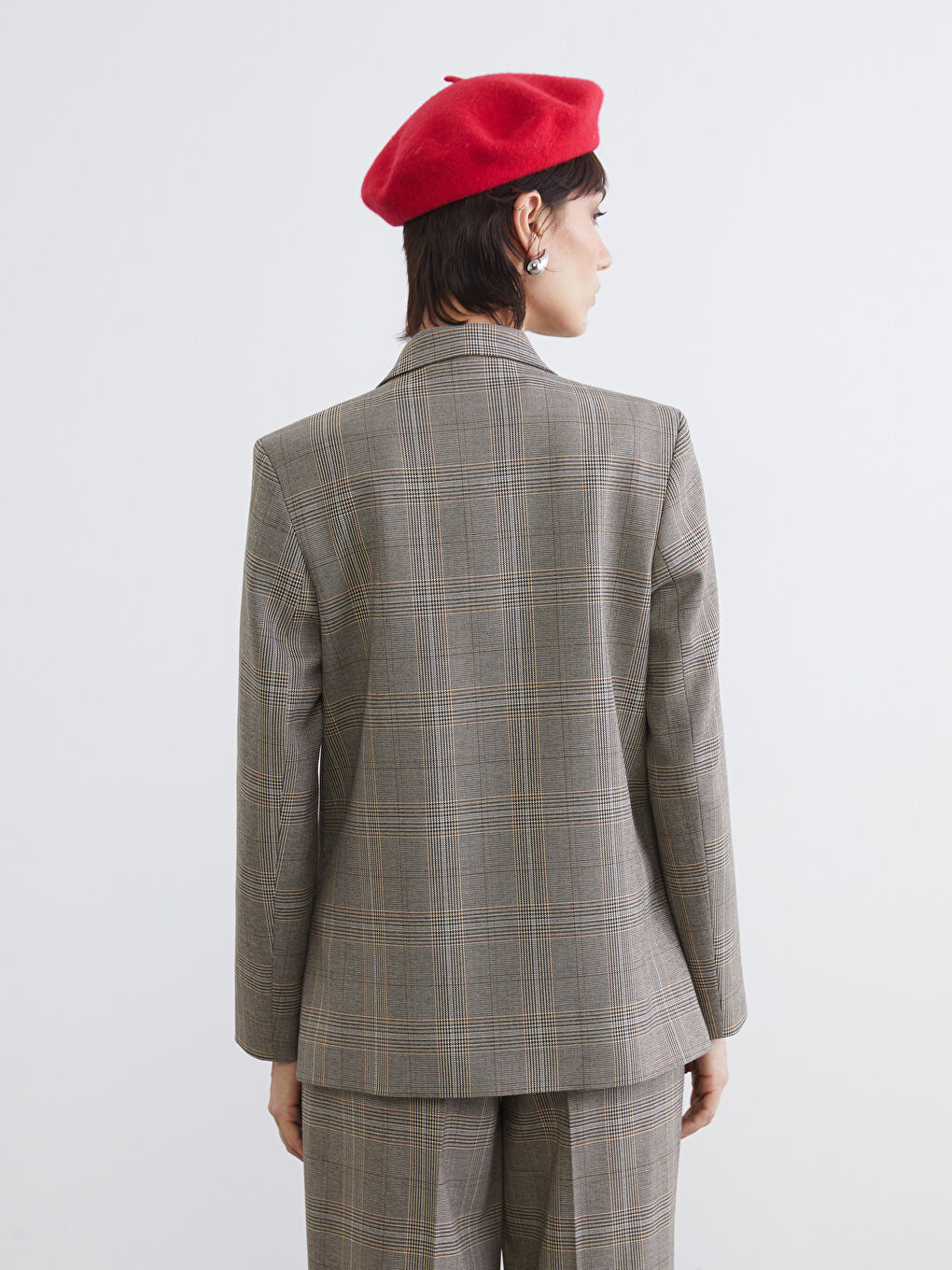 بليزر بني امرأة-4