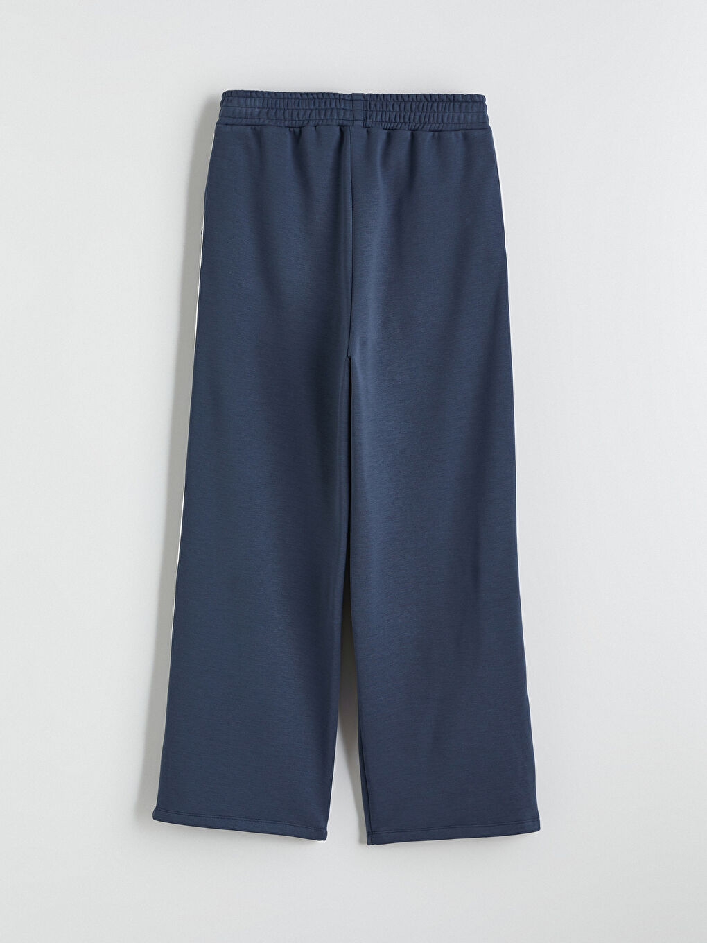 Antrasit Beli Lastikli Kız Çocuk Eşofman Altı-3