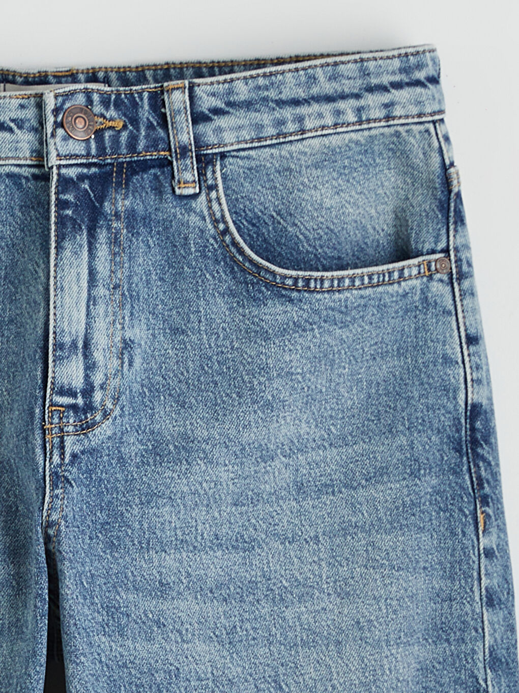 İndigo 700 Straight Fit Erkek Jean Pantolon-5