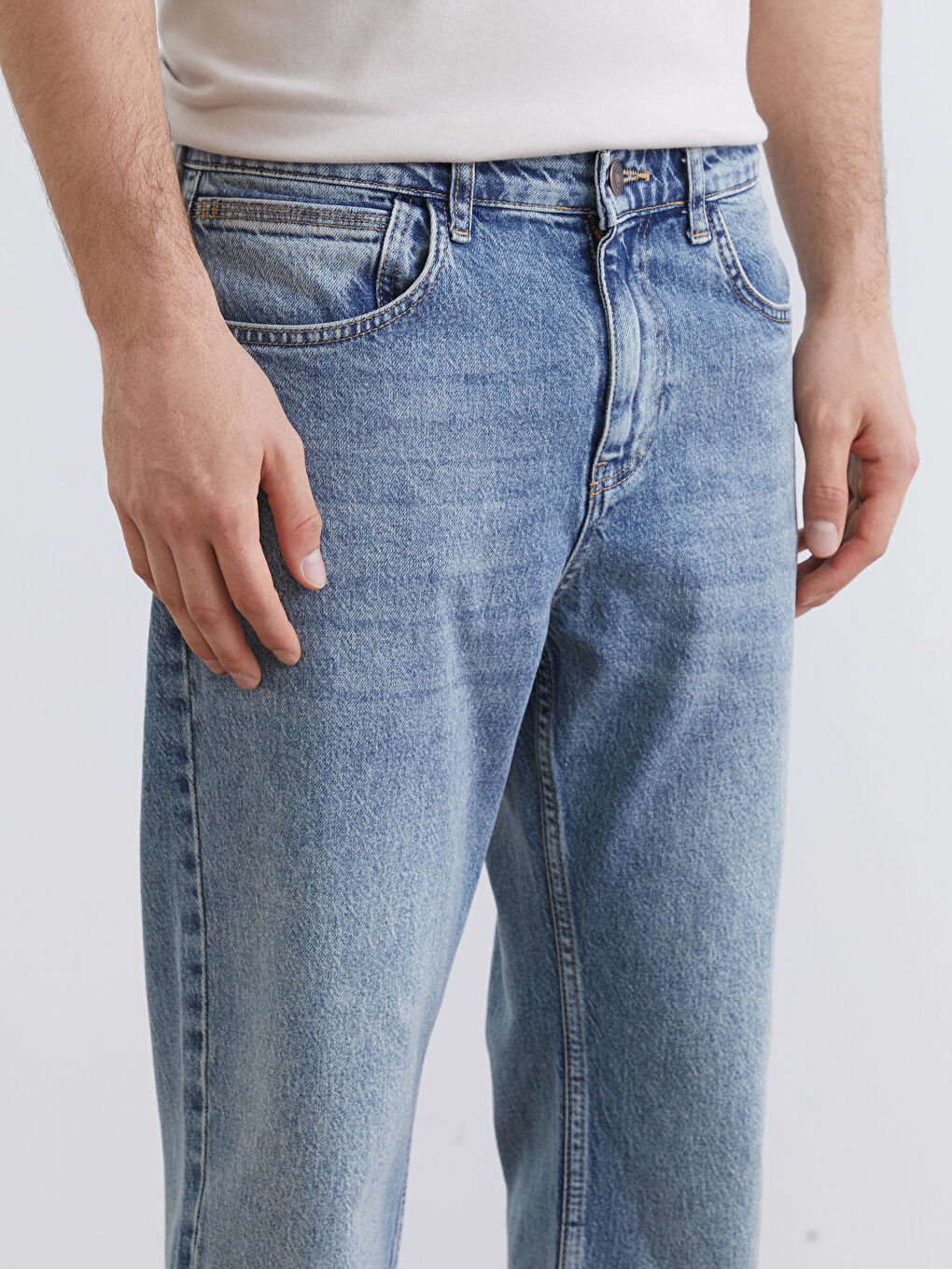 İndigo 700 Straight Fit Erkek Jean Pantolon-2