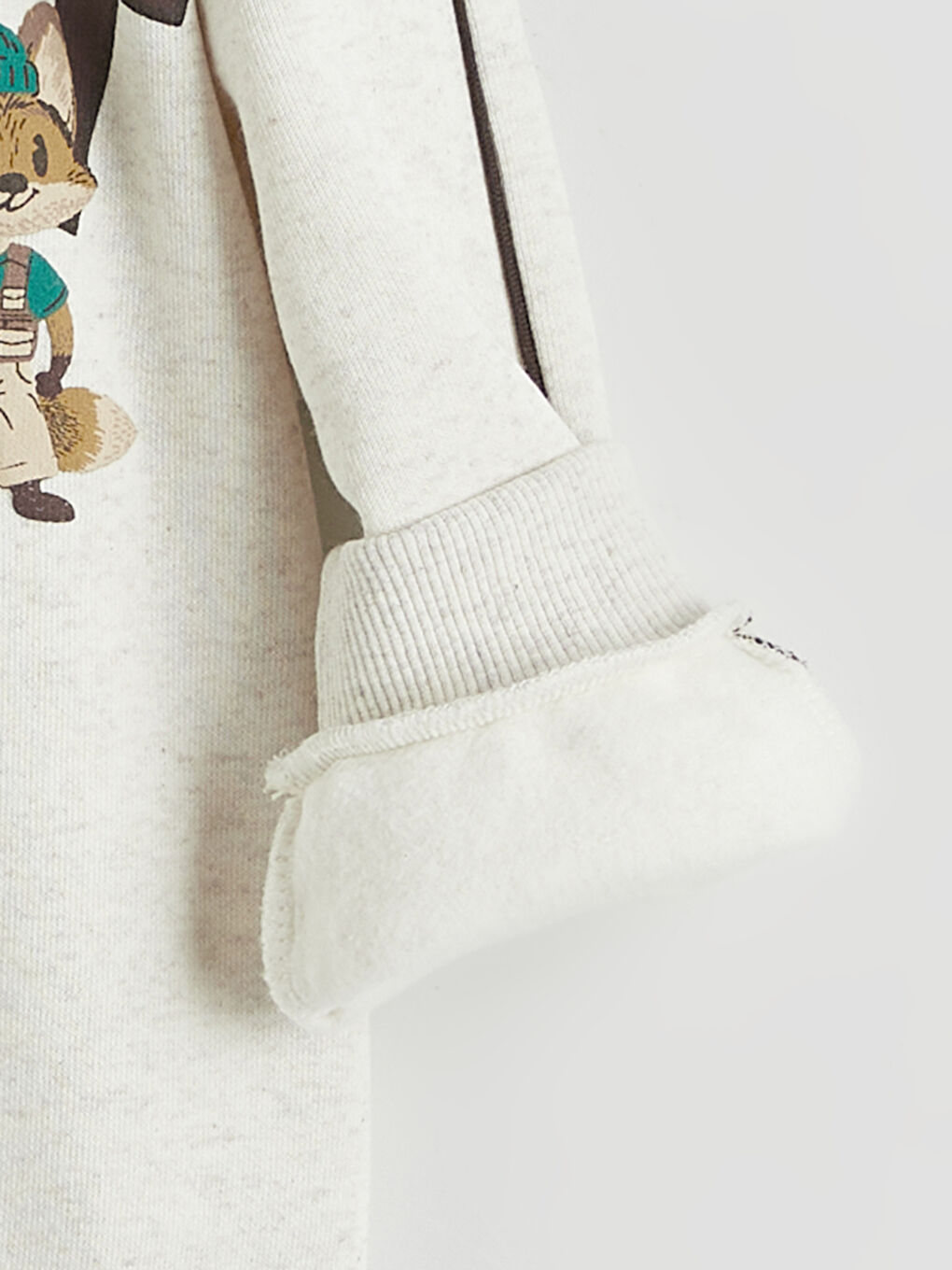 Printed Boys' Thick Sweatshirt-2