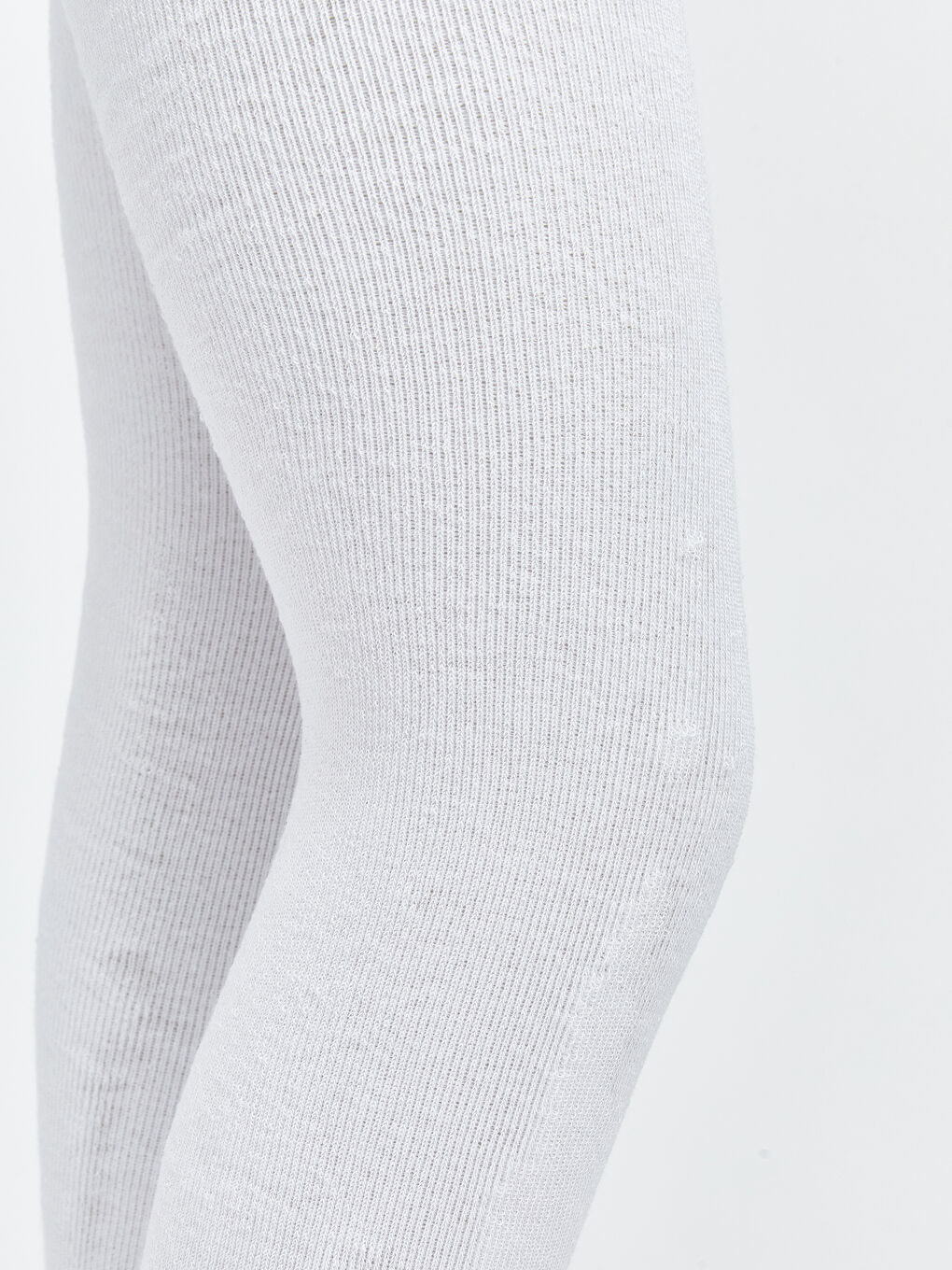 Gri Basic Kız Çocuk Külotlu Çorap 2'li-4