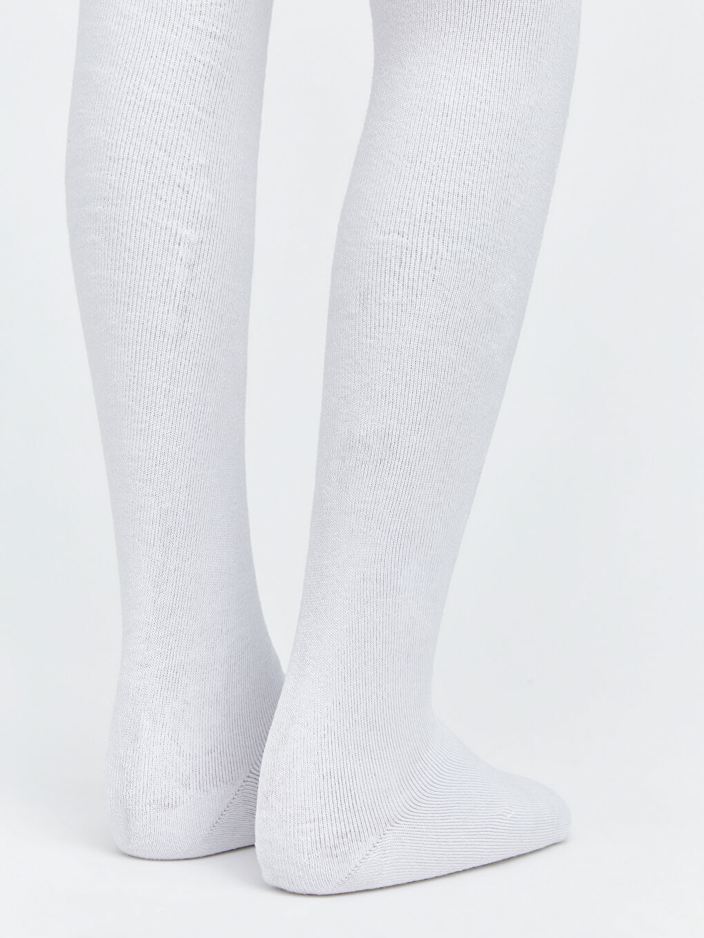 Gri Basic Kız Çocuk Külotlu Çorap 2'li-5