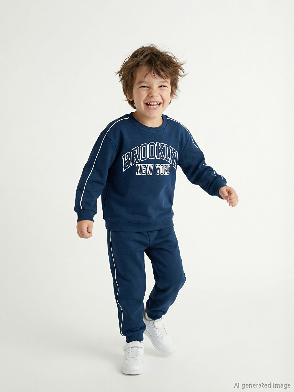 TAMNO PLAVA Komplet Dečak