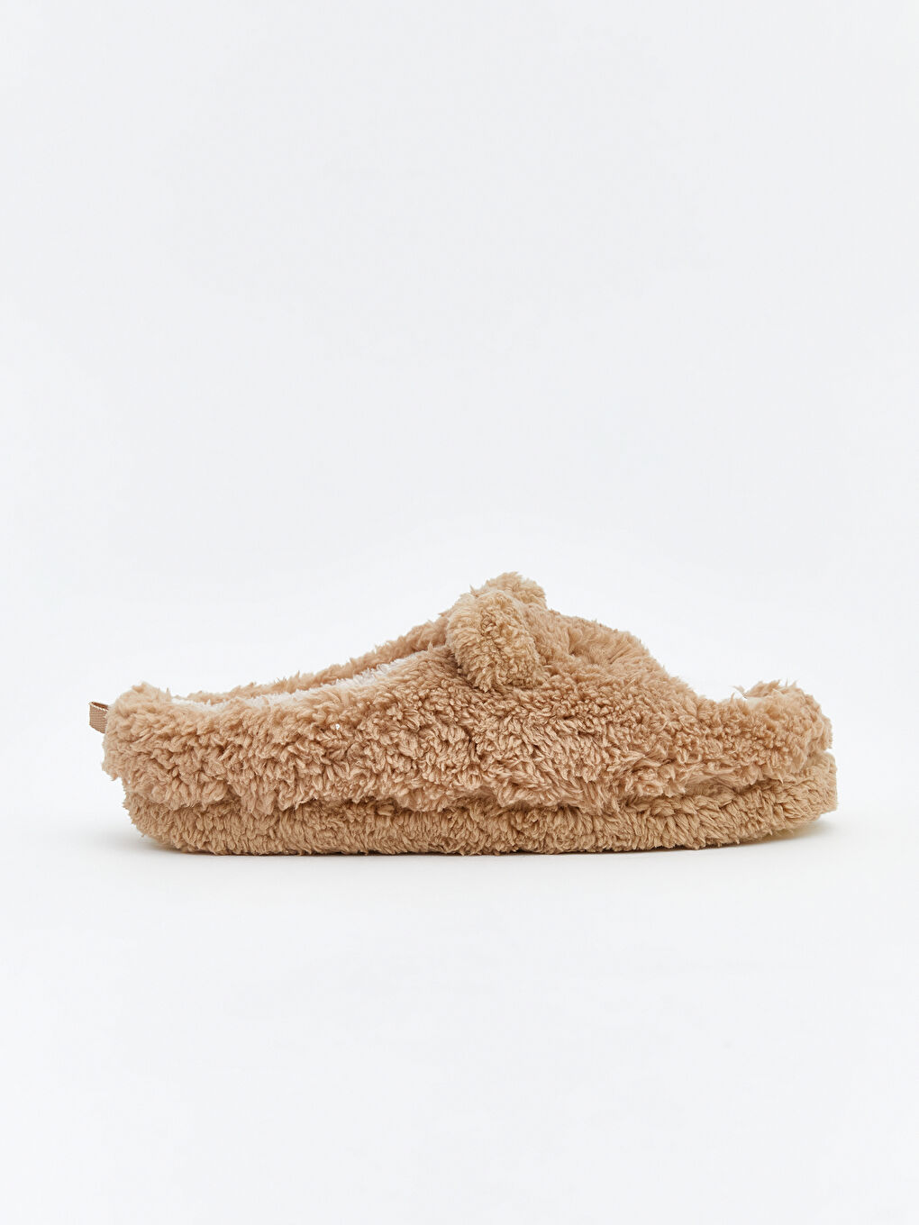 Bej Ayı Teddy Nakışlı Erkek Çocuk Ev Terliği-1