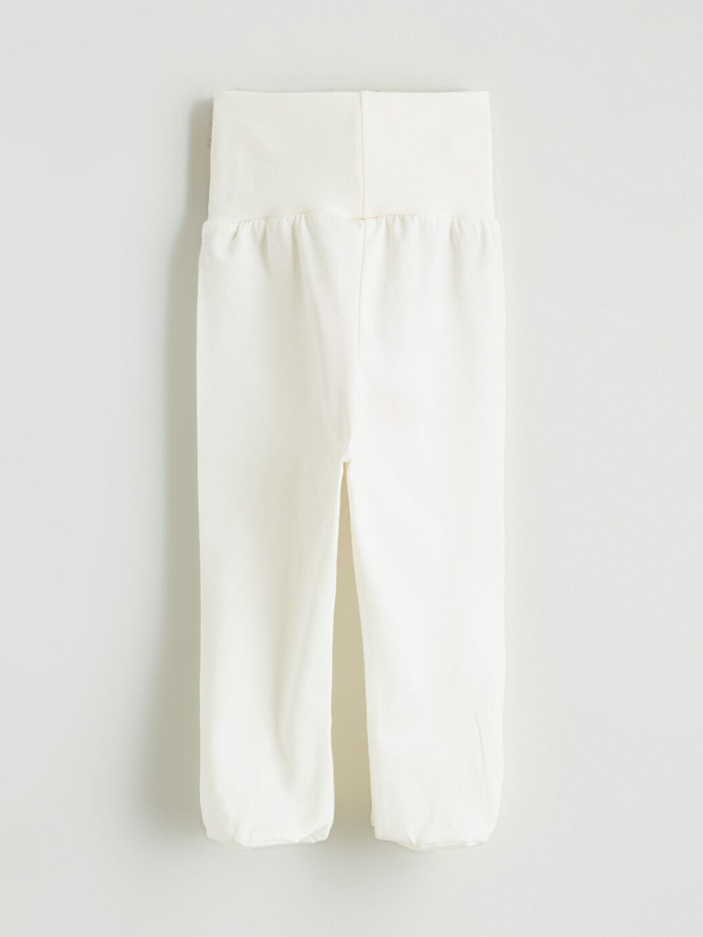 Bej Beli Lastikli Erkek Bebek Pantolon 2'li-3