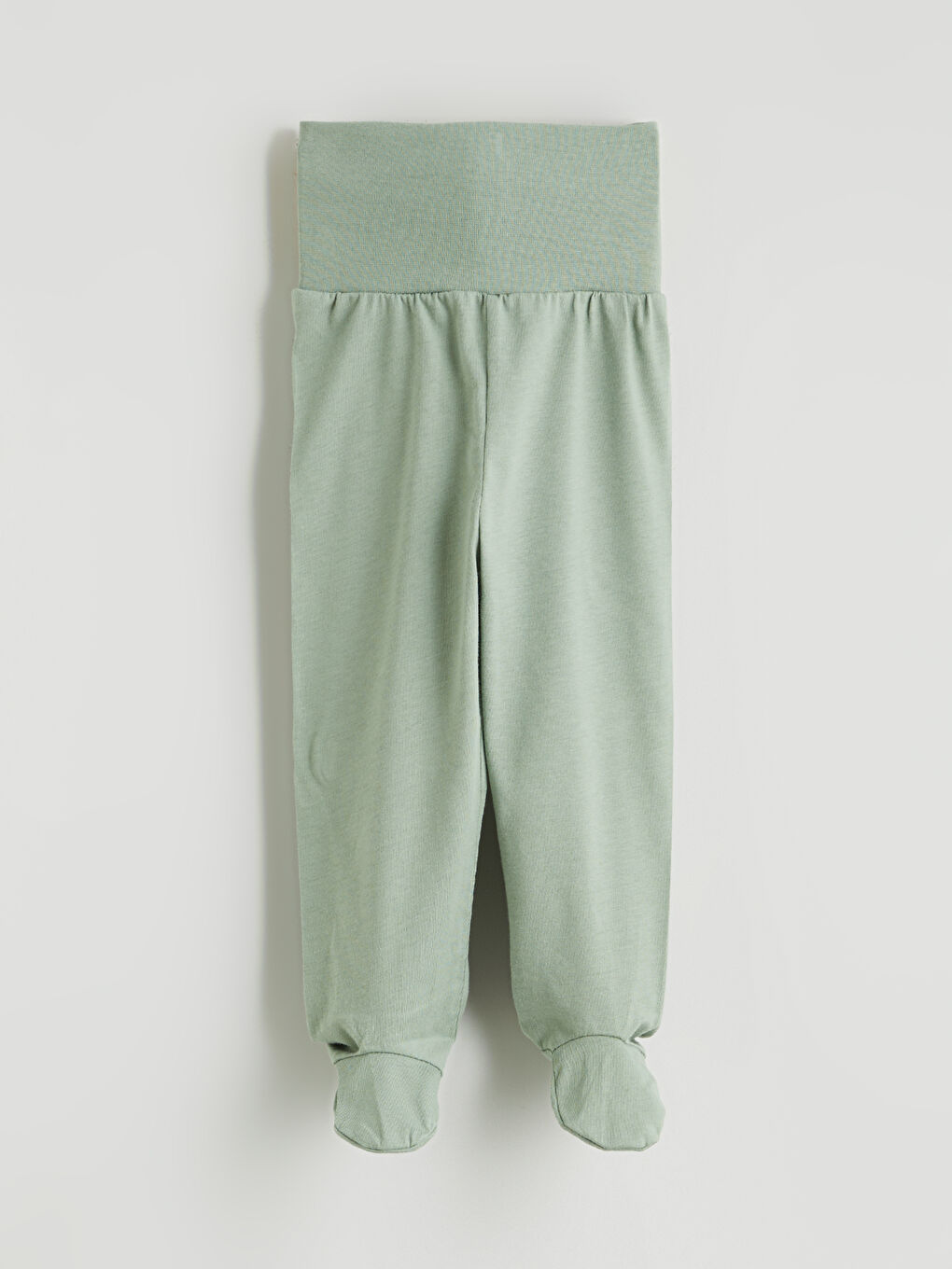 Bej Beli Lastikli Erkek Bebek Pantolon 2'li-4