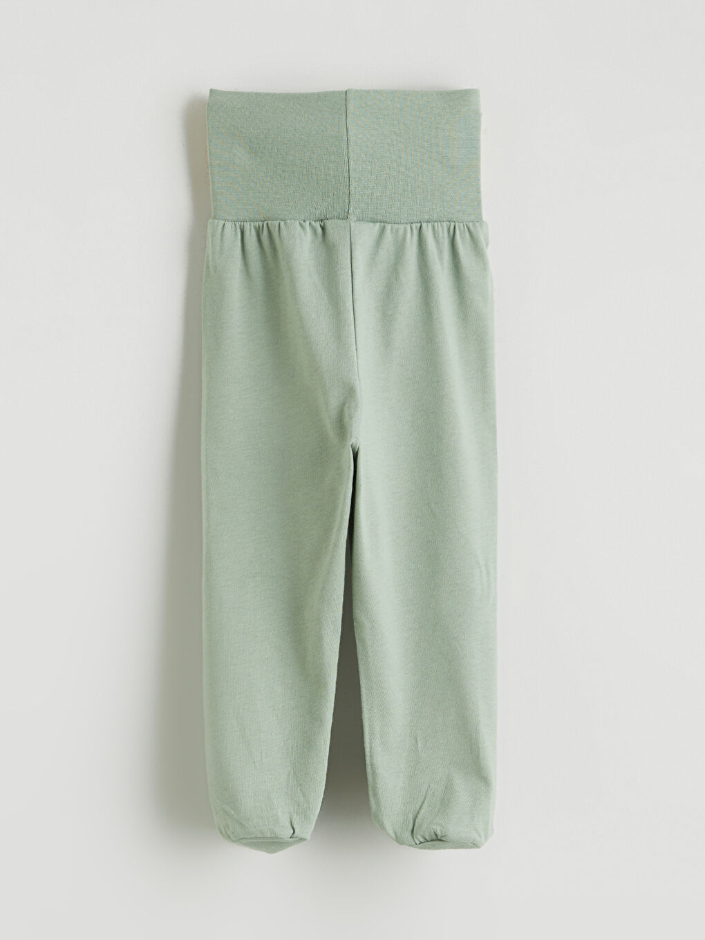 Bej Beli Lastikli Erkek Bebek Pantolon 2'li-6