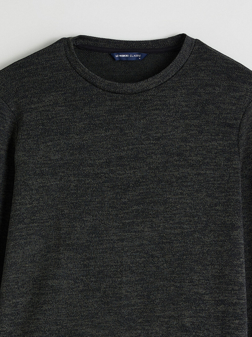 Siyah Yarım Balıkçı Yaka Erkek Triko Kazak-5