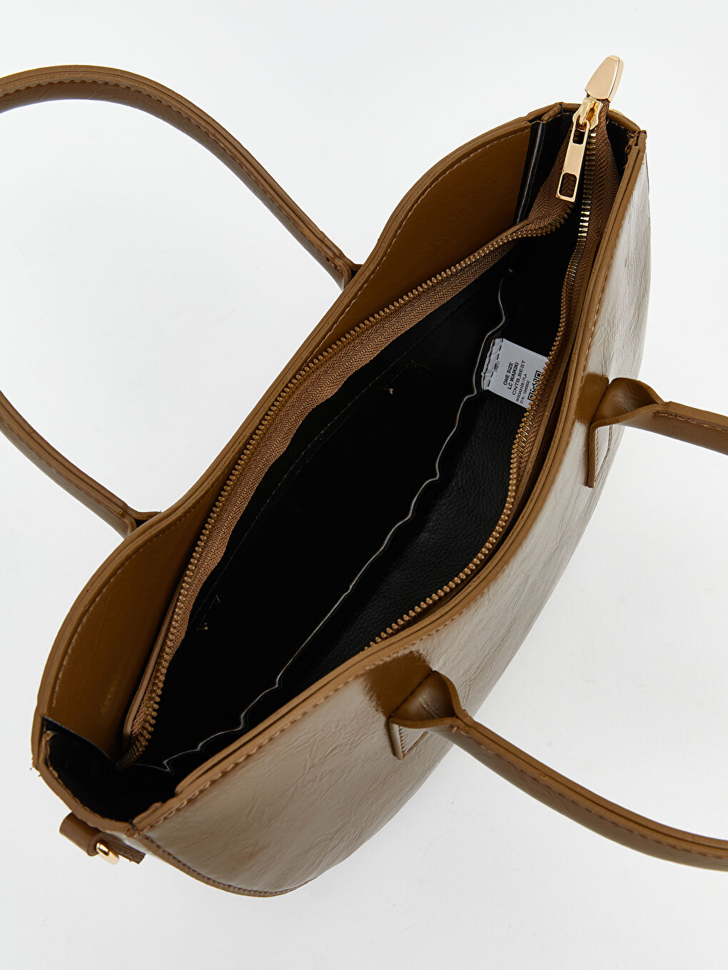 Yeşil Deri Görünümlü Kadın Omuz Çantası	-2