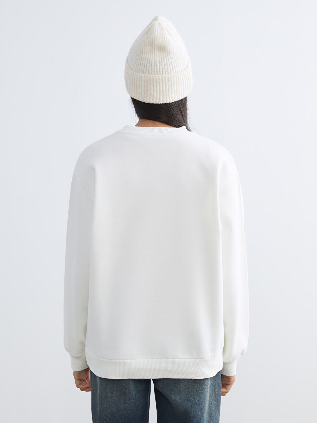 Женщины экрю Свитшот-3