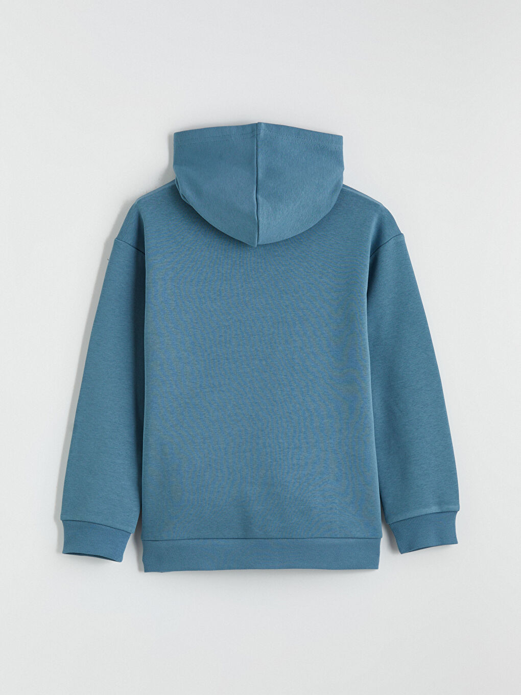 Mavi Kapüşonlu Baskılı Erkek Çocuk Eşofman Takımı-4