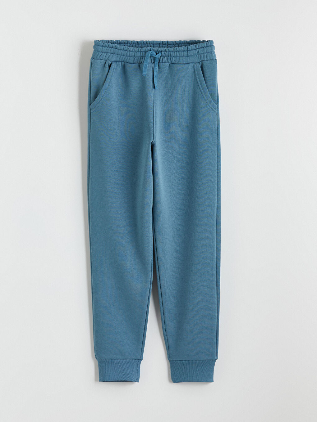 Mavi Kapüşonlu Baskılı Erkek Çocuk Eşofman Takımı-5