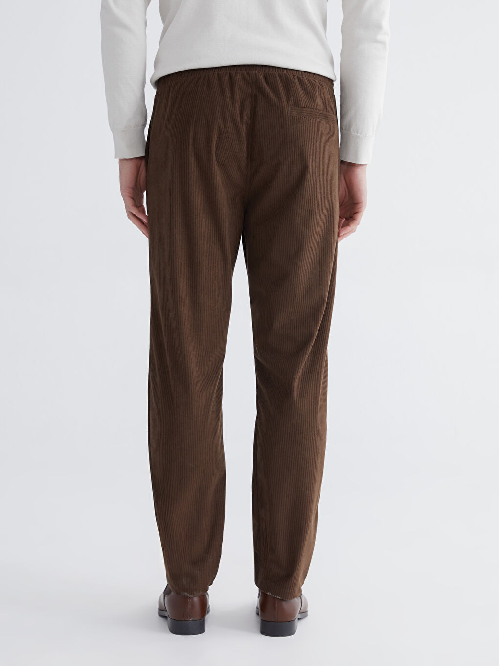 Kahverengi Standart Kalıp Erkek Eşofman Altı-3