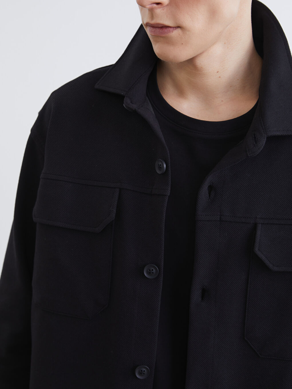 Casual Fit Men's Shirt Jacket-2