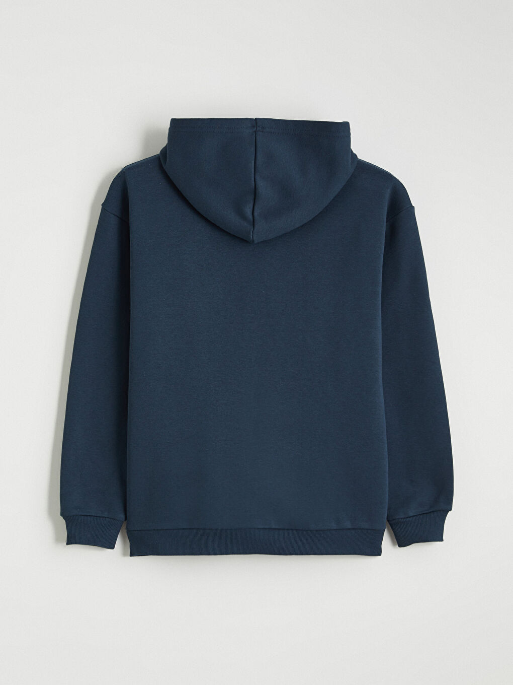 Lacivert Baskılı Erkek Çocuk Kalın Sweatshirt-2