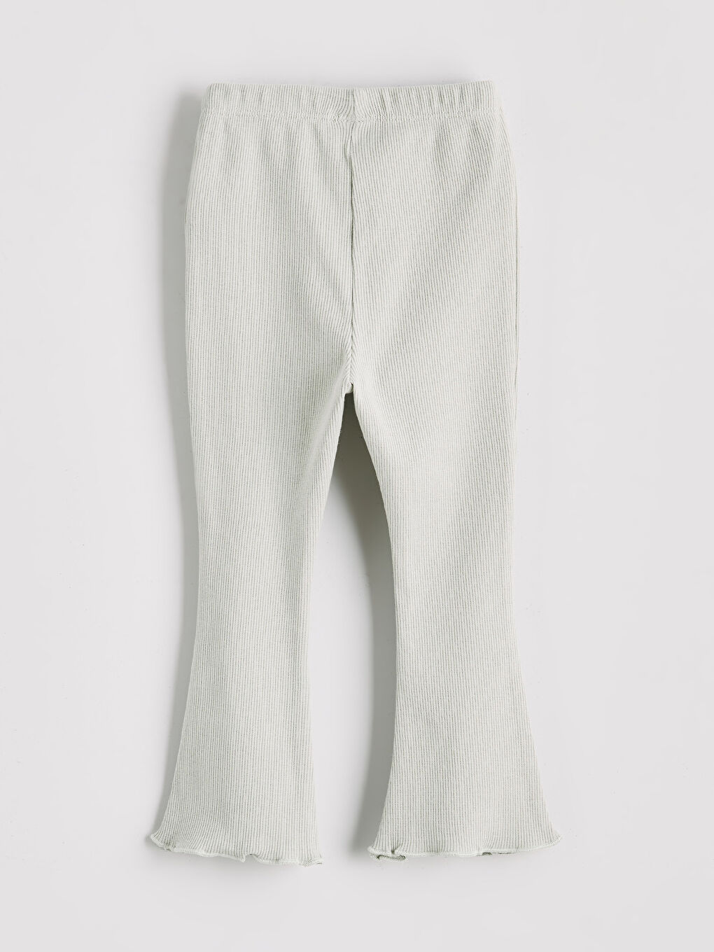 Pembe Beli Lastikli Basic Kız Bebek Tayt 2'li-2