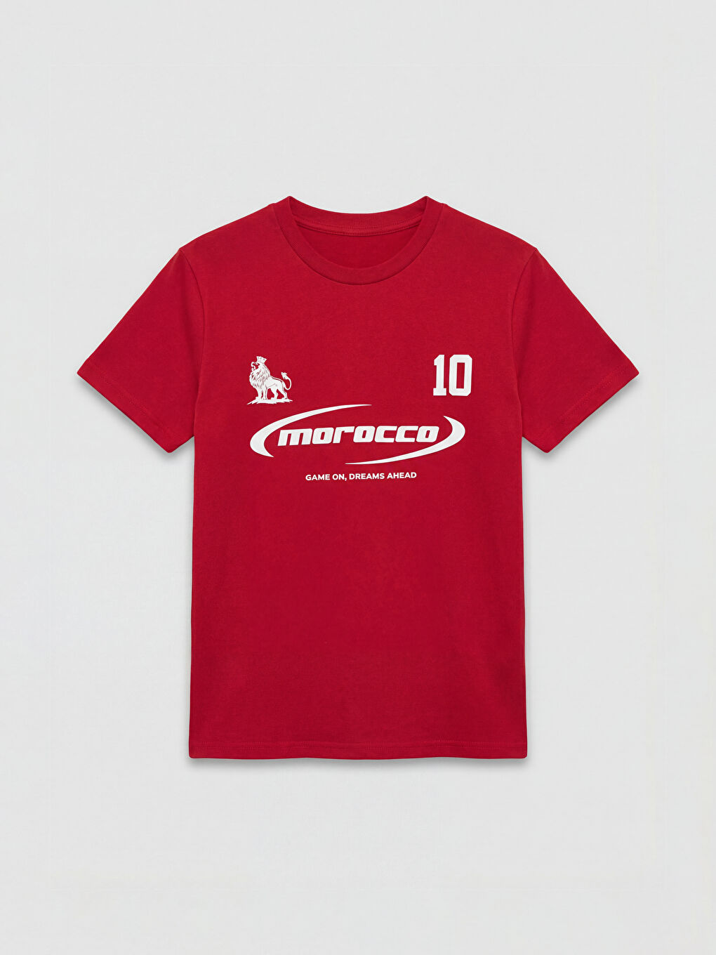 Crew Neck Printed Boys' T-Shirt