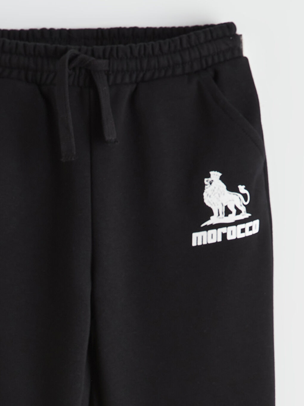 Boy BLACK Sweatpants-2