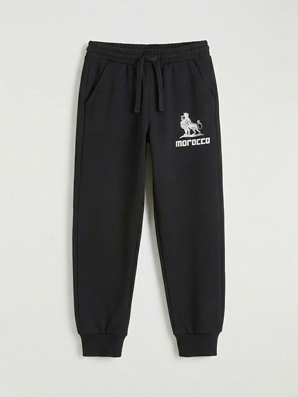 بنطال رياضي للجري اسود ولد