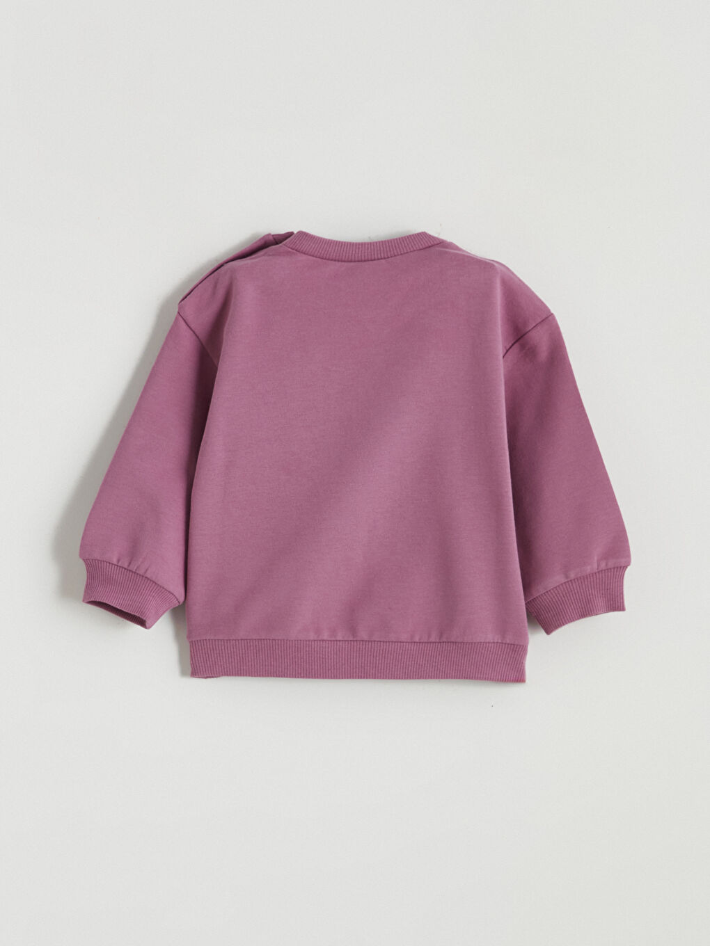 Mürdüm Minnie Mouse ve Daisy Duck Baskılı Kız Bebek Sweatshirt ve Eşofman Altı-3