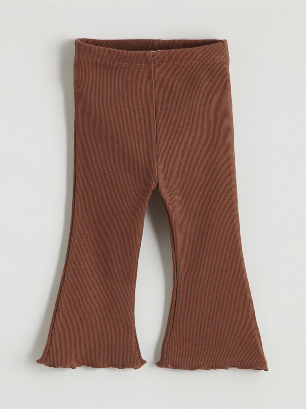 Bej Minnie Mouse Baskılı Kız Bebek Sweatshirt ve Tayt-4