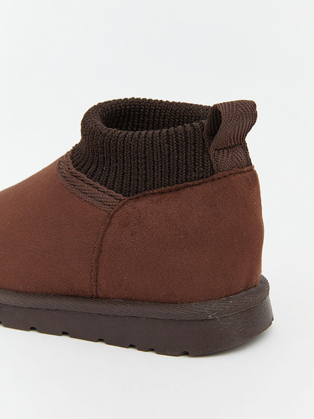 Kahverengi Süet Görünümlü Erkek Bebek Bot-4