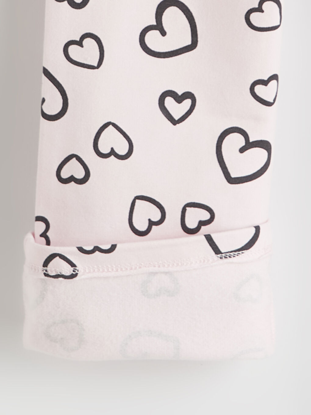 Pembe Stitch Baskılı Kız Çocuk Sweatshirt ve Tayt-6