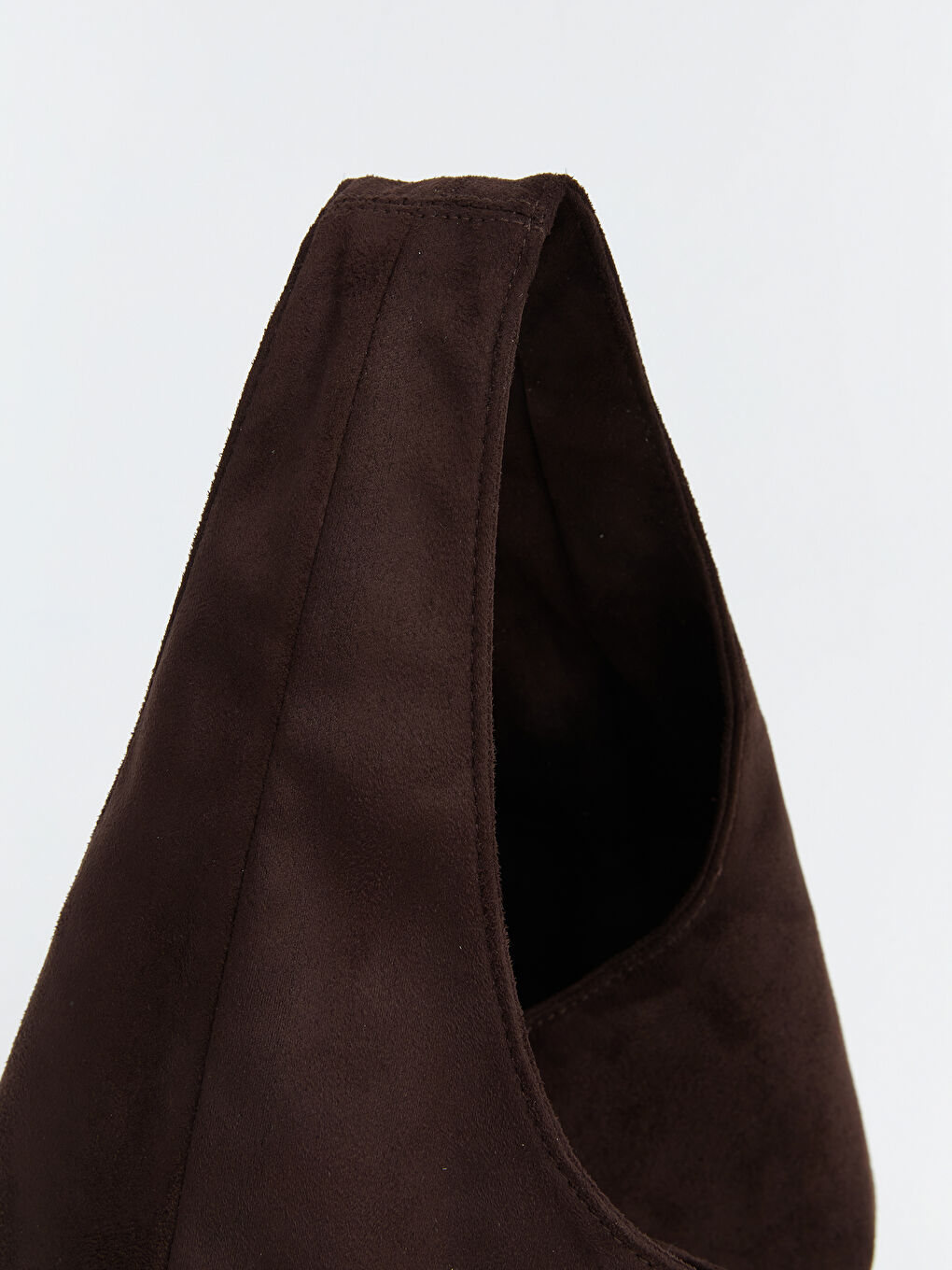 Suede-Look Women's Shoulder Bag-2