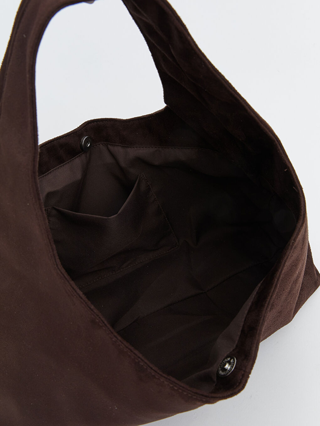 Suede-Look Women's Shoulder Bag-3