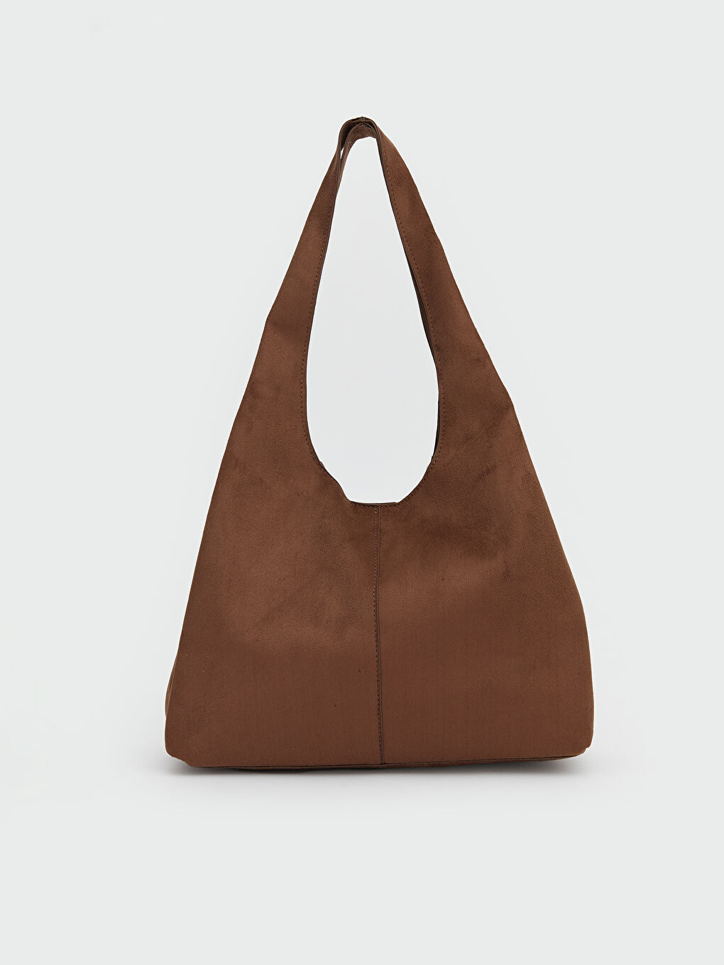 Suede-Look Women's Shoulder Bag