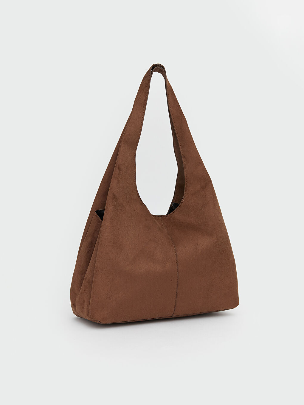 Suede-Look Women's Shoulder Bag-1