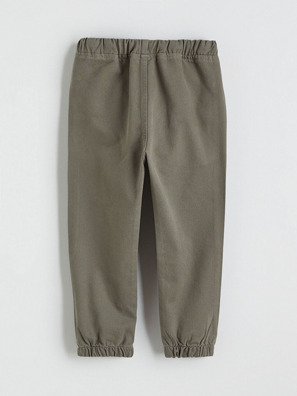 Haki Beli Lastikli Erkek Çocuk Jogger Pantolon-2