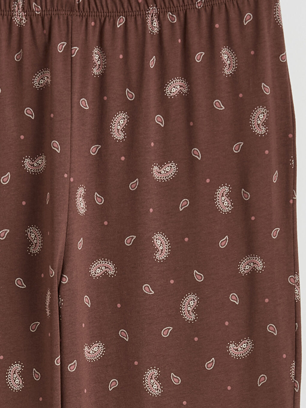Patterned Pajama Bottoms with an Elasticated Waist-1
