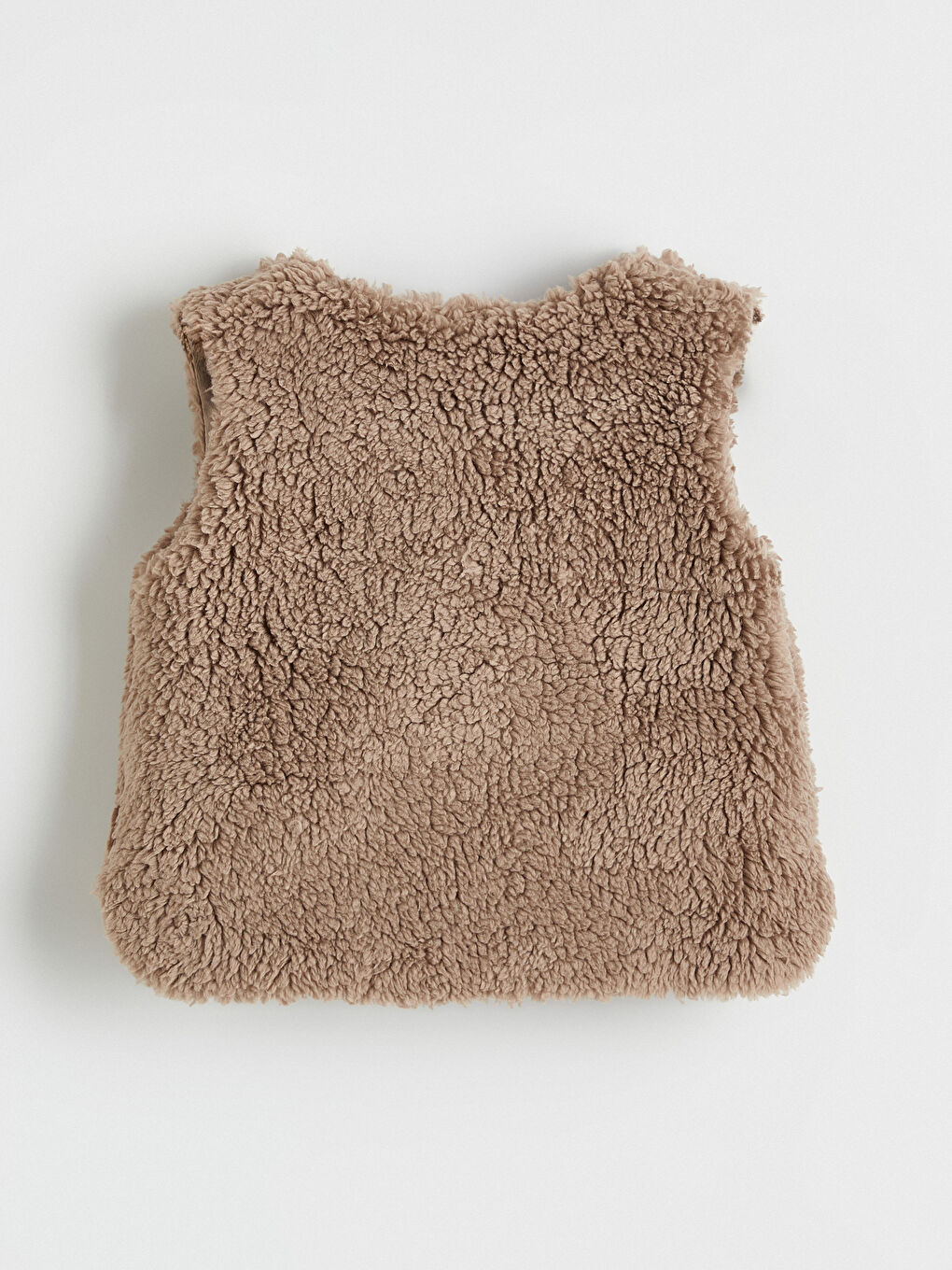 Kahverengi Kız Bebek Bluz, Yelek ve Tayt-5