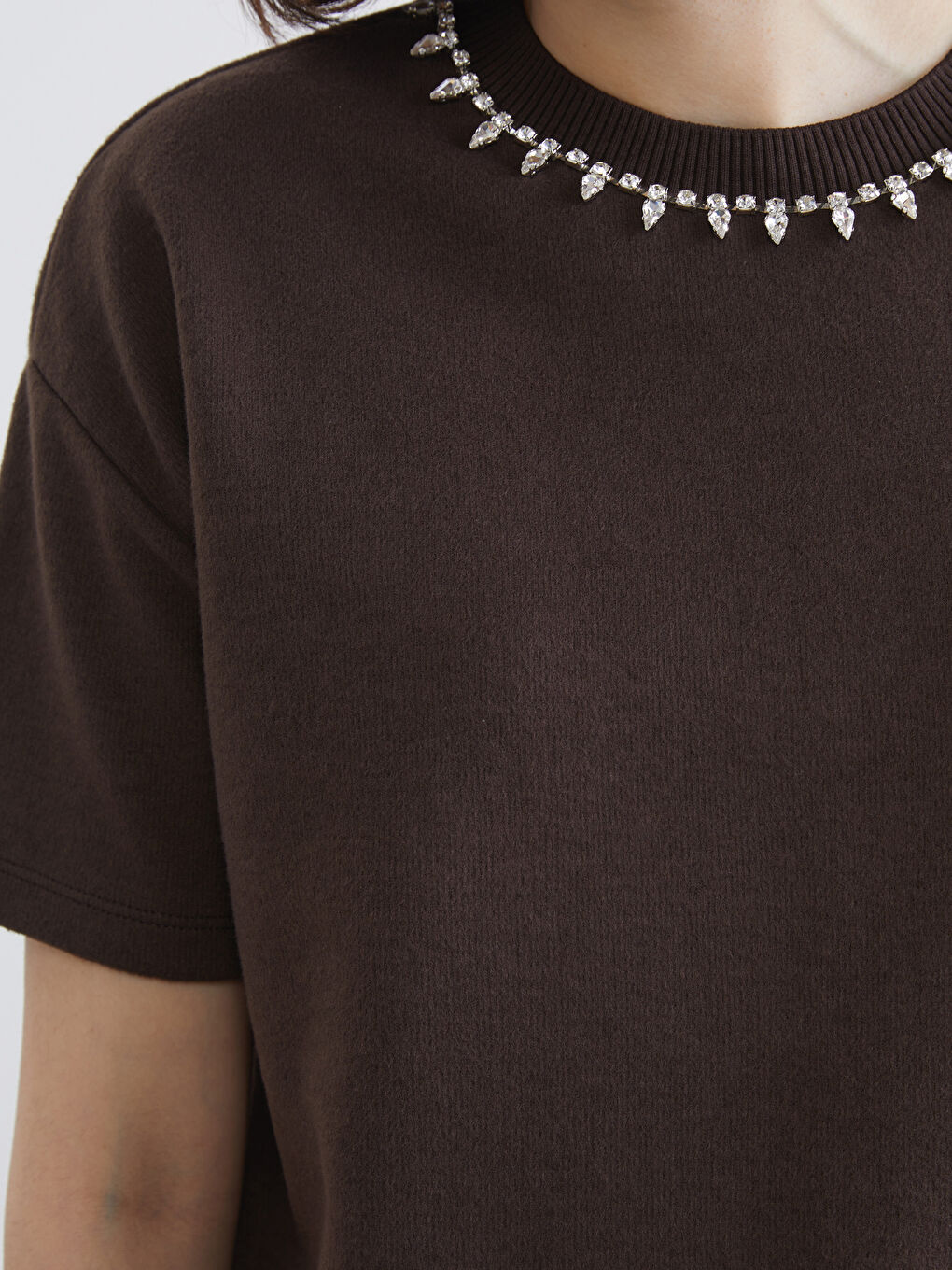 Woman BROWN Sweater-3