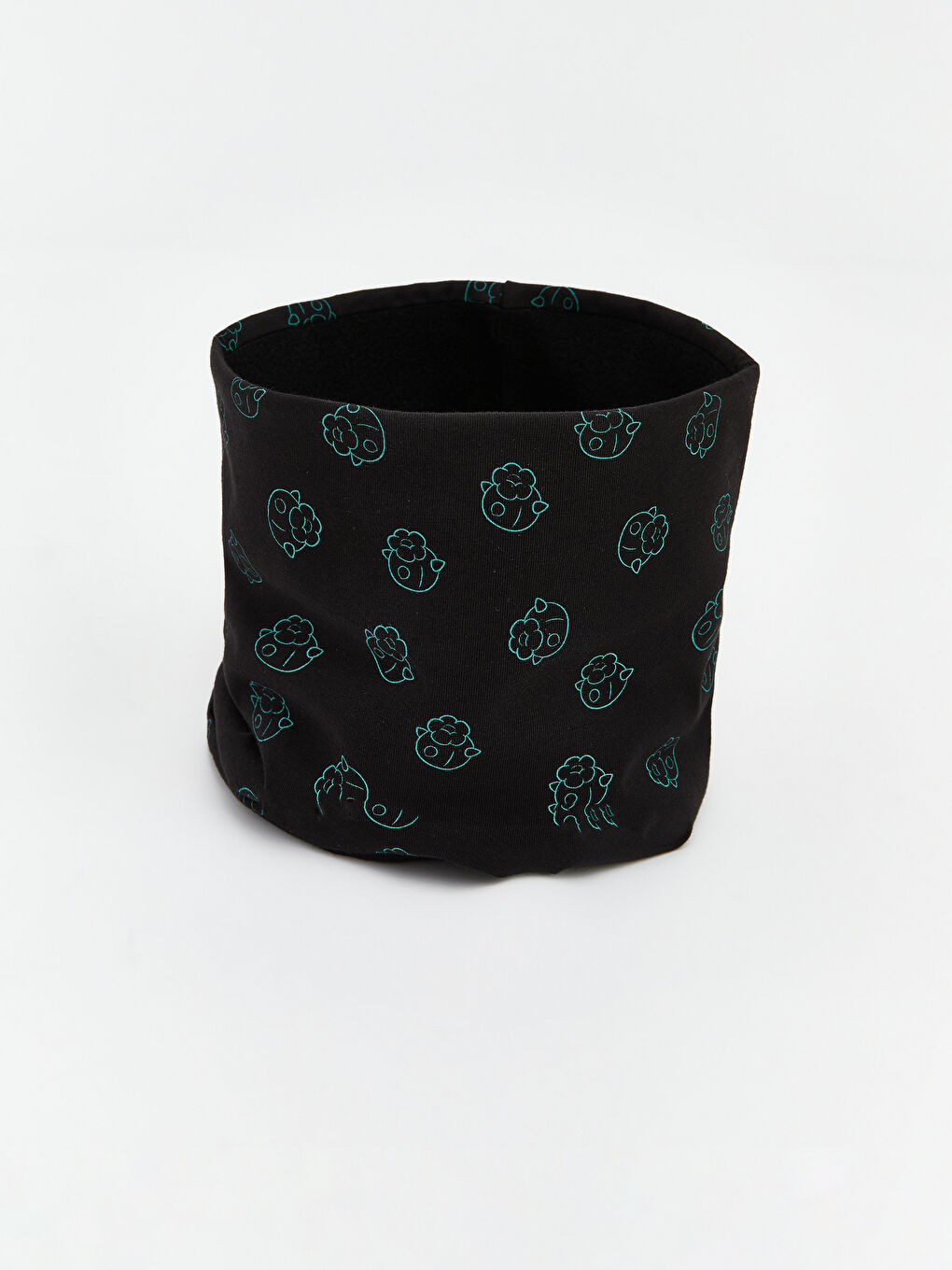 Boy BLACK Tube Scarf-1