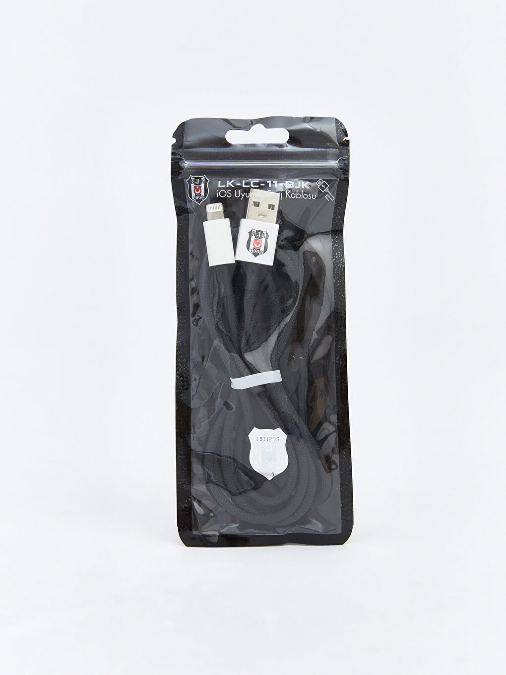 Beşiktaş Baskılı Usb Lightning Şarj Kablosu