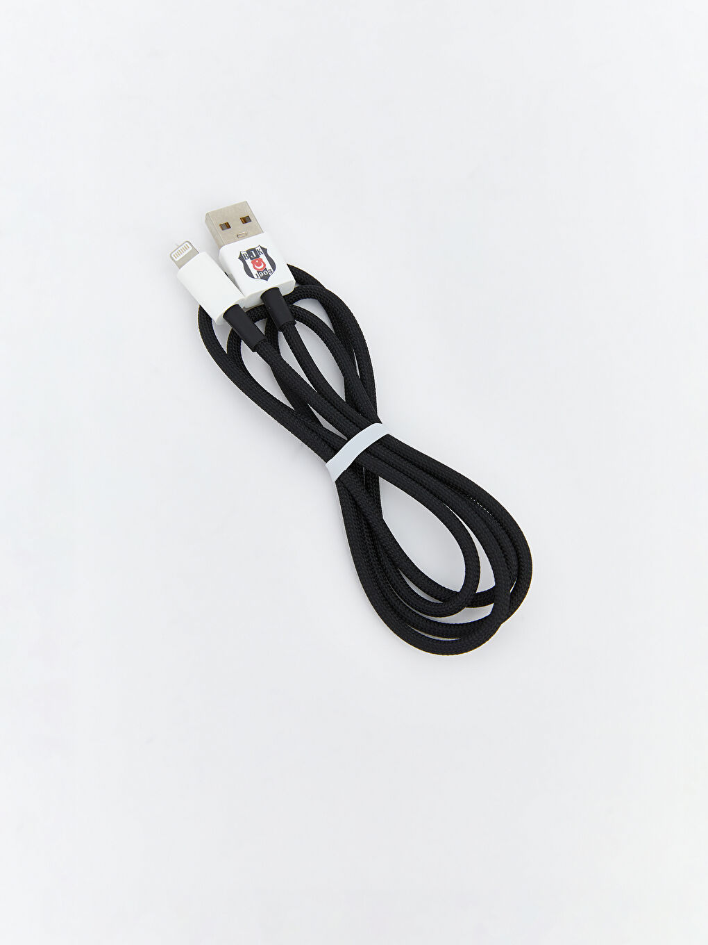 Beşiktaş Baskılı Usb Lightning Şarj Kablosu-1