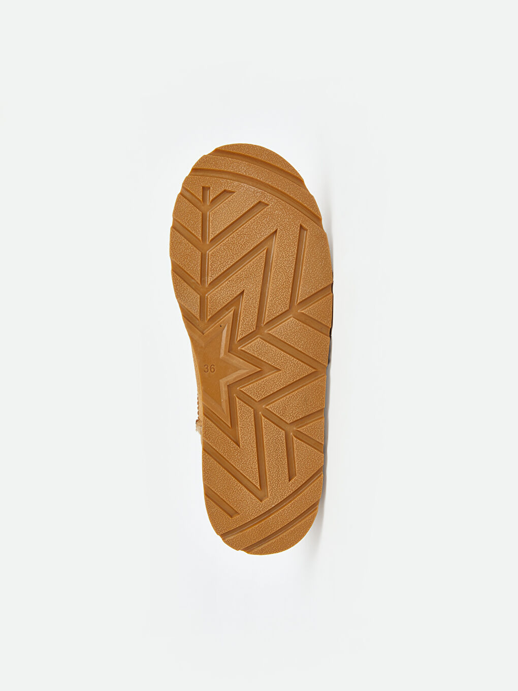 Bej Süet Görünümlü İçi Kürklü Kız Çocuk Bot-3