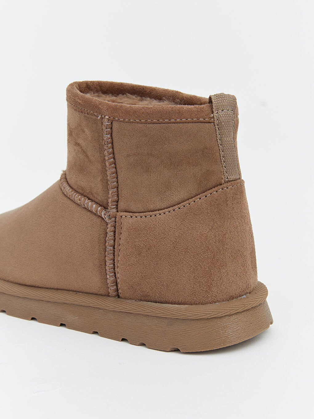 Bej Kız Çocuk Süet Bot-4