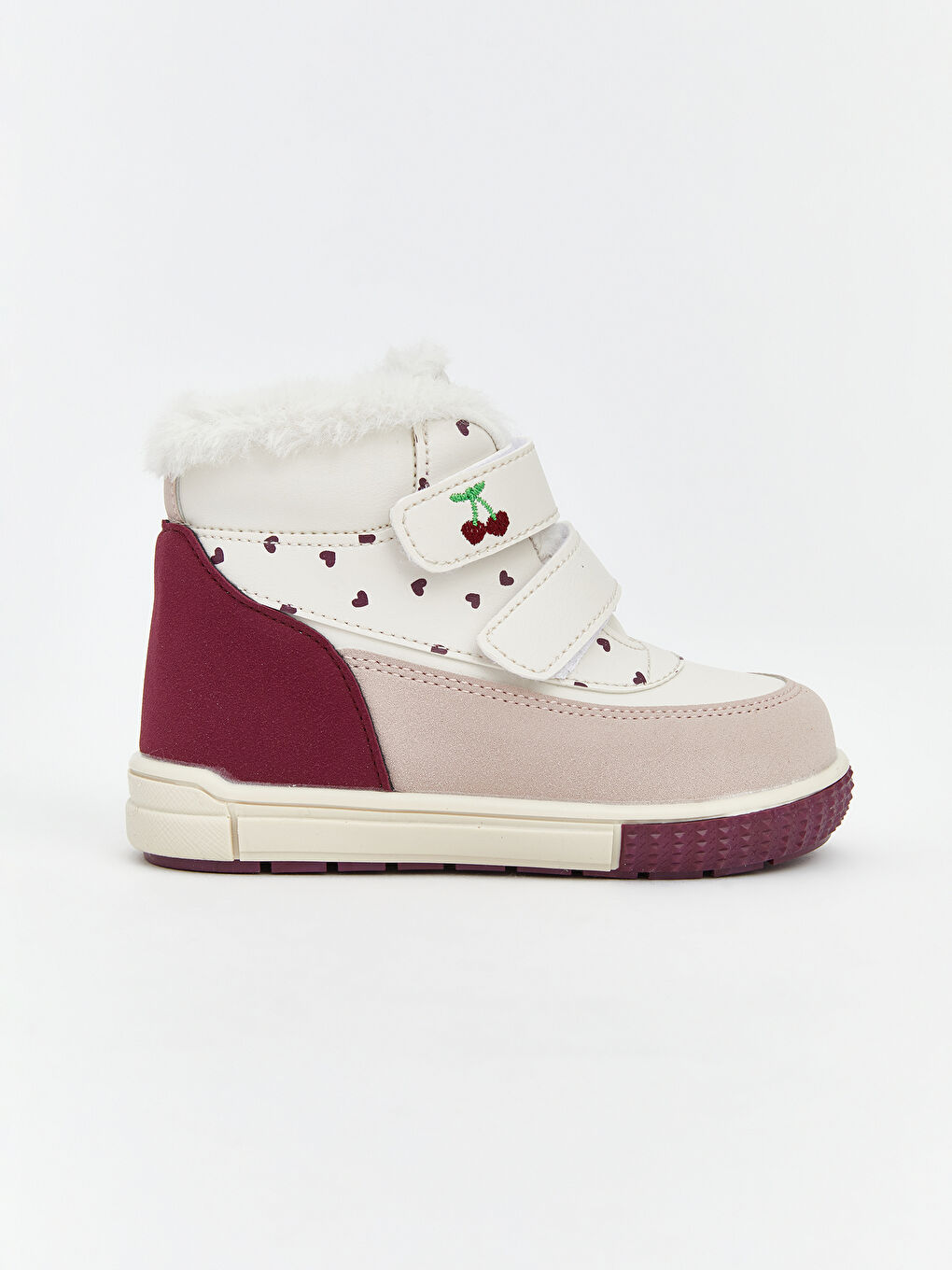 Bej Cırt Cırtlı Kız Bebek Bot-1