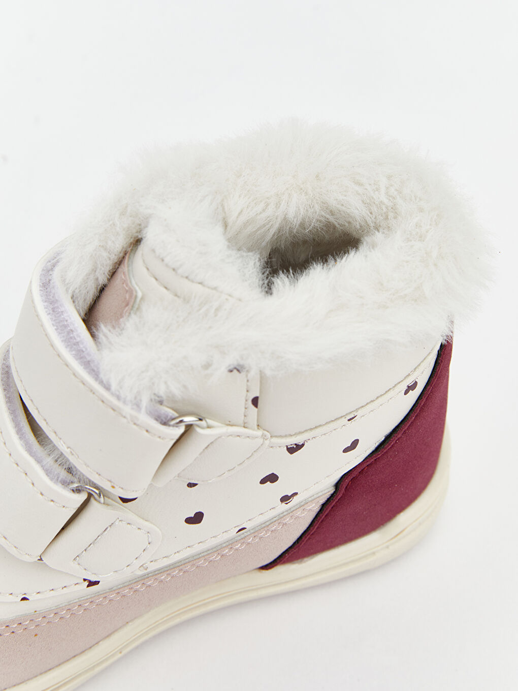 Bej Cırt Cırtlı Kız Bebek Bot-5