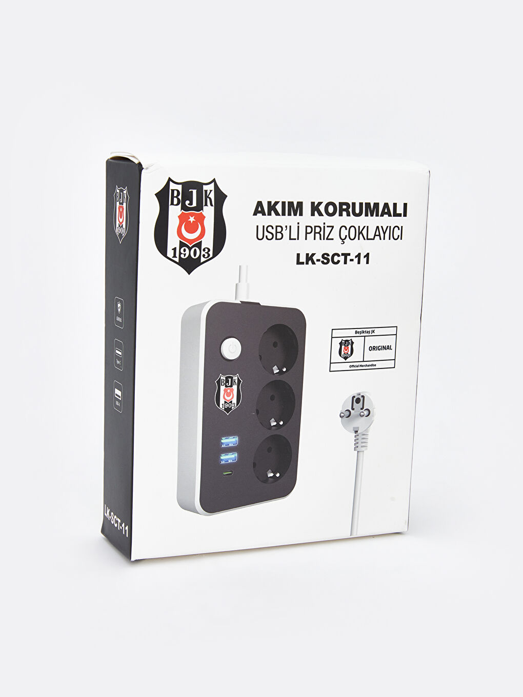 Beşiktaş Baskılı Akım Korumalı Priz 