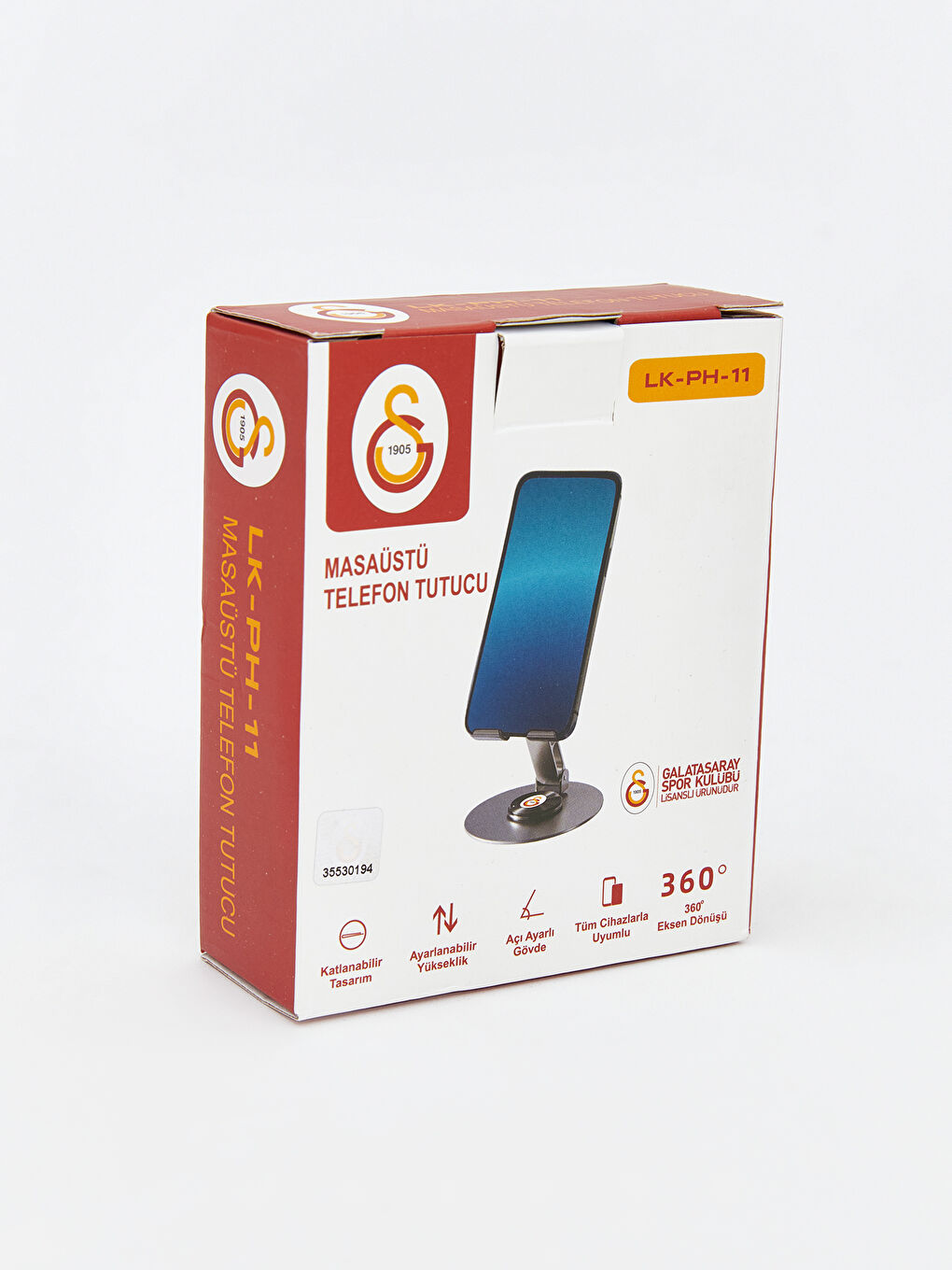Galatasaray Baskılı Masaüstü Telefon Tutucu
